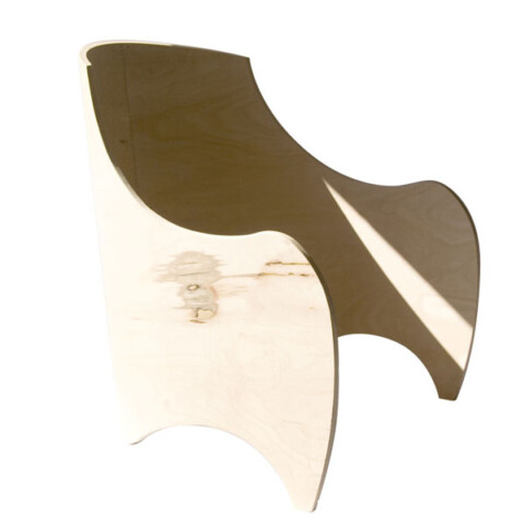 Coque à garnir en Contreplaqué moulé pour fauteuil