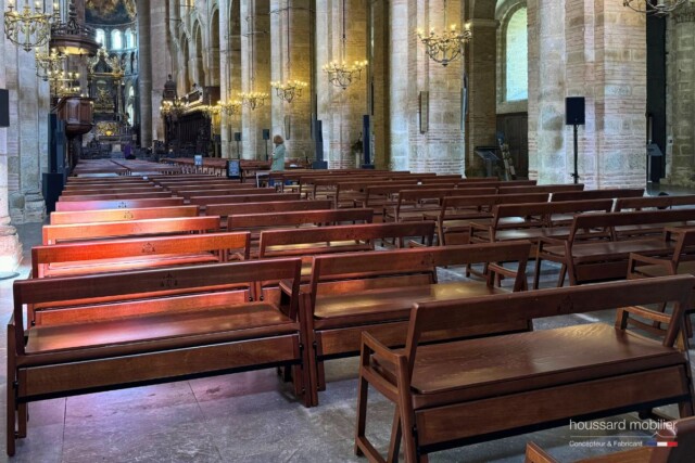 Bancs d'église à St Sernin à Toulouse