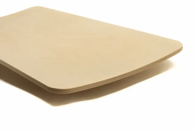 Banc en hêtre cintré