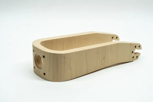 Frouche draisienne en contreplaqué moulé